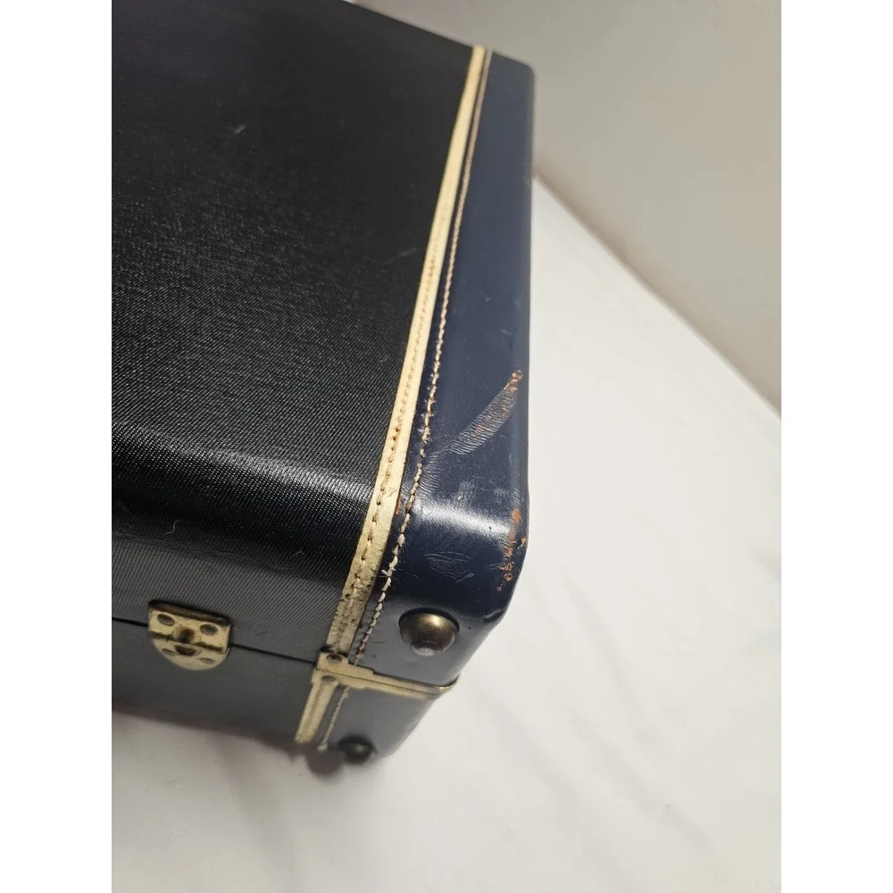 Rare White Star vintage suitcase‎ Mechanism Inside 1950s Good Condition